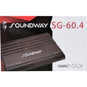 Resim Soundway SG-60.4 4 Kanal Anfi 3500W 4x60W RMS 