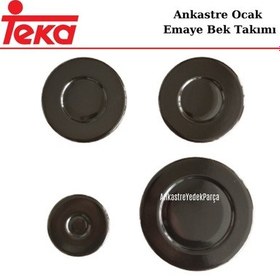 Resim Teka Uyumlu Ankastre Ocak Bek Takımı Emaye Kaplama (Sabaf) - 488872948 