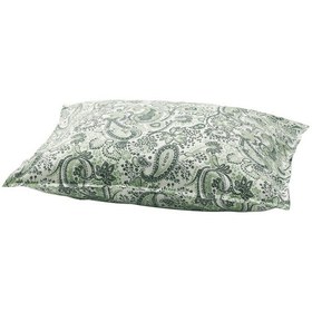 Resim Yastık Kılıfı, Yeşil-beyaz, 50x60 Cm Beyaz 