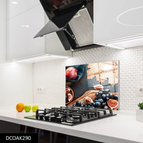 Resim Olinpa Cam Ocak Arkası Koruyucu | Meyve 