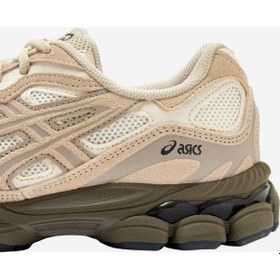 Resim Asics Gel-nyc Bej Retro Koşu Sneaker | Unisex 