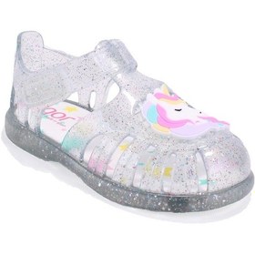 Resim Igor S10341 Tobby Unicornio Beyaz Şeffaf Ortopedik Günlük Kız Çocuk Sandalet Beyaz 