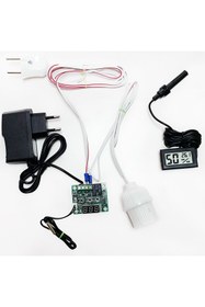 Resim Weather Forecast Hazır Kurulu Kuluçka Termostat Ayarı Yapılmış Higrometre thr250 