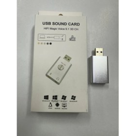 Resim Keepro Usb ses kartı hifi magic voice 9.1 3d ch ses kartı 