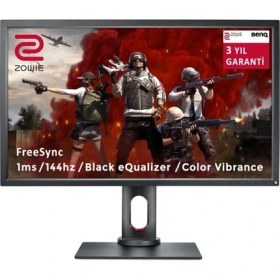 Resim BenQ Zowie XL2731 27" 144Hz 1ms (DVI-DL+HDMI+Display) FreeSync Full HD TN Espor Oyun Monitörü 