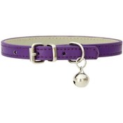 Resim Soulader Kişiselleştirilmiş İsimli Çanlı Kedi Tasması, Yavru Kedi Ve Küçük Köpekler İçin Yumuşak Deri Kedi Yaka Boyun Bandı, Ayarlanabilir Z Desenli Evcil Hayvan Tasması 