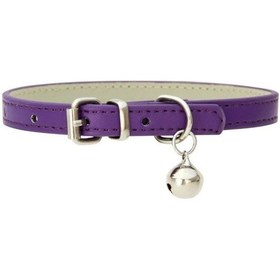 Resim Soulader Kişiselleştirilmiş İsimli Çanlı Kedi Tasması, Yavru Kedi Ve Küçük Köpekler İçin Yumuşak Deri Kedi Yaka Boyun Bandı, Ayarlanabilir Z Desenli Evcil Hayvan Tasması 