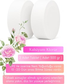 Resim Saban 2 Adet Gül Esanslı Nem Alıcı Tablet 500 gr | Küf Ve Rutubet Giderici | Ev Ve Ofis 