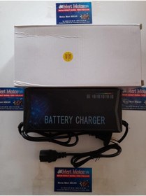 Resim mert motor Şarj Aleti 60v 20ah Elektrikli Bisiklet E - Bike Şarj Aleti 