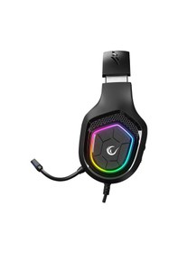 Resim Rampage RM-K90 Vector Mikrofonlu RGB Oyuncu Kulaklığı 