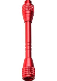 Resim Youtek Kısa Tip Kırmızı Aluminyum Allüminyum Fener Uzatma Çubuğu 12cm, 35g 