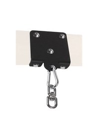 Resim Padalink Dayanıklı Çelik Yapılı 360 Dönebilen Duvar Montajlı Ağırlık Çantası Askısı, Tavan Ve Ahşap Yüzeyler İçin Siyah 