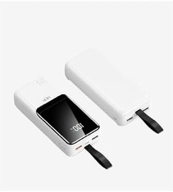 Resim Linktech EF96 Strong 22.5W Çevre Dostu 27000mAh Powerbank, Beyaz 
