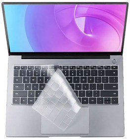 Resim MacBook Uyumlu 12' Retina Uyumlu Klavye Koruyucu Transparan Buzlu 