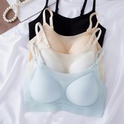 Resim 4'lü Kadınlar İçin Dikişsiz Sütyen Seti, Küçük Göğüsler İçin Tasarlanmış, Ultra İnce, Nefes Alabilir, Güzel Bir Sırt ile Seksi ve Rahat Bir Uyum Sağlar. 