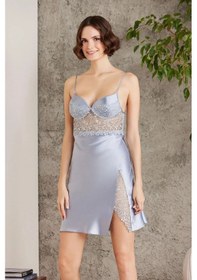 Resim Pierre Cardin 6000 Kadın Dantelli Saten 6'lı Set-mist Mist 