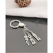 Resim Gökdeniz 925 925 Ayar Kişiye Özel Gümüş Isimli Anahtarlık 