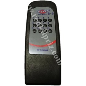 Resim Rtm 12 Kumanda 12 Tuşlu Yedek Uzaktan Kumanda Ruk-01312 