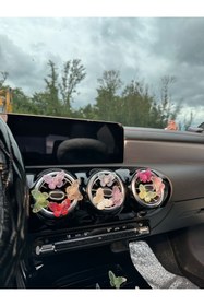 Resim TASARIM ARABAM ATİKE ELİF AKIN Mavi Kelebek Klima Süsü 2 ADET 