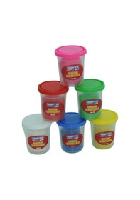 Resim Gıpta 600 gr 6'lı Oyun Hamuru 6 Renk 
