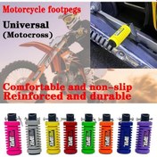 Resim Hightower Yeni Renkli Universal Off-road Motosikir Pedları Kırmızı 