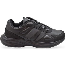 Resim Mp 2034 Rahat Ortopedik Taban Günlük Erkek Spor Ayakkabı Mevsimlik Spor Ayakkabı Siyah 