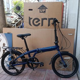 Resim TERN LİNK B8 DİSK KATLANIR BİSİKLET 20 JANT 8 VİTES MAVİ 