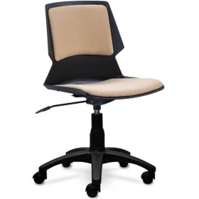 Resim Ofiscombin Ayarlı Tekerlekli Çalışma Koltuğu Krem Kumaş 00047499411 