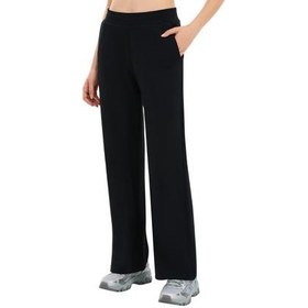 Resim Skechers W Essential Wide Leg Sweatpant Kadın Eşofman Altı Siyah 