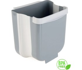 Resim Katlanabilir 6l Askılı Çöp Kovası, Mutfak ve Banyo Için Pratik Kullanım 