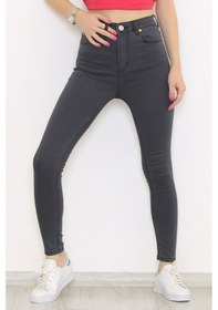 Resim Mokashopin - Süper Likra Kot Pantolon Koyufüme - 9815.1431. 001 