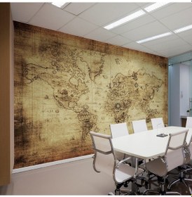 Resim Antik Dünya Haritası (549863437) 