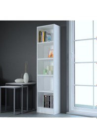 Resim Lila Beyaz Kitaplık 