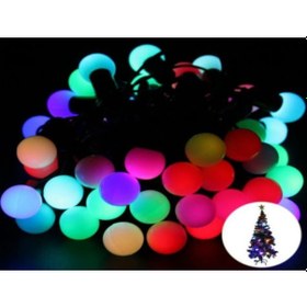 Resim 5 Metre 28 Mini Top Rgb Led Siyah Kablo Çok Renkli 