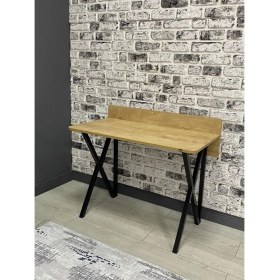 Resim Hey Modüler Mobilya Hey Rüya Çalışma Masası Safir Siyah Ayak 