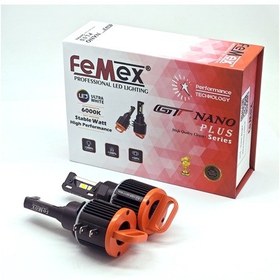 Resim Femex Gt Nano Plus H15 Led Far Ampul Beyaz Gündüz Ledli Led Headlight 