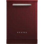 Resim Vestel BM 5011 Retro Bordo Bulaşık Makinesi 