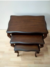 Resim Lükens Ayaklı Ceviz Zigon Sehba 