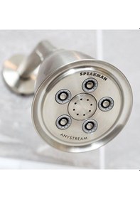 Resim Fırçalanmış Nikel S-2005-hb-bn Otel Anystream Yüksek Basınçlı Duş Başlığı-2.5 M Ayarlanabilir Yedek Banyo Duş Başlığı Siyah 