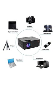 Resim Exeo CY4006 1280x720 3800 Lümen HD Projeksiyon Cihazı 