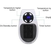 Resim Fastbuy Küçük Duvar Montajlı Isıtıcı, Güçlü Sıcak Hava Üfleyici, Mini Elektrikli Isıtıcı 