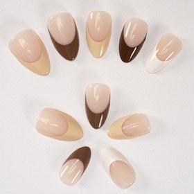 Resim Pop Beauty Takma Tırnak Seti & Zararsız Yapıştırıcı Popbeauty10124 