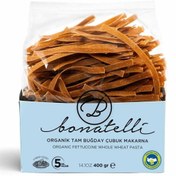 Resim BONATELLİ Organik Tam Buğday Çubuk Makarna 400g 