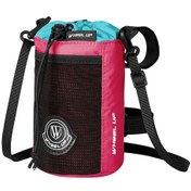 Resim Tenfowee Sh006 Kırmızı Bisiklet Su Sıvısı Çantası Nilon+210d Poliester Dağ Yolları İçin Ön Çanta 17.5x10cm 78g Bisiklet Çantası Kırmızı 