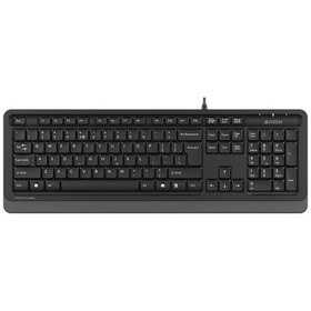 Resim A4 Tech Fk10 Q Usb Fsytyler Gri Tr Fn-Multimedya Klavye 