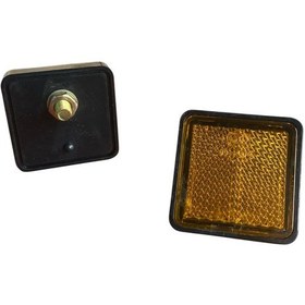 Resim Reflektörü Kare 2adet Sarı Vida 6 Mm 