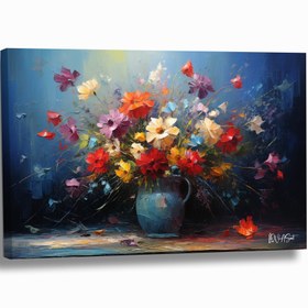 Resim Çiçeklerin Sevinci - 60x40 