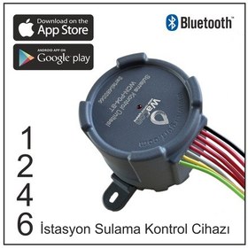 Resim WACON 1 İstasyon Bluetooth Kontrollü Sulama Cihazı 