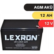Resim Lexron 12a 12v Kuru Tip Akü 