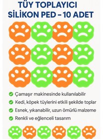 Resim 10 Lu Pati Şeklinde Tüy Toplayıcı 